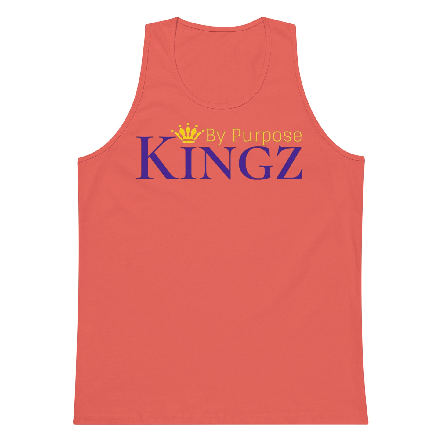 Kingz By Purpose Royal Combo (Lila/Gold/Gold) Premium Tank Top