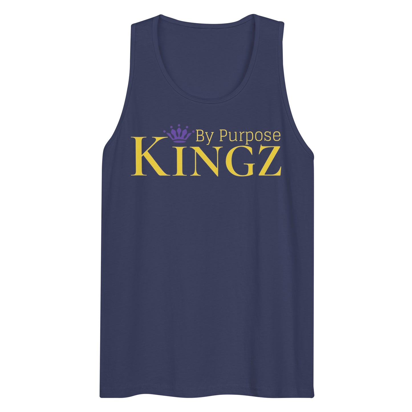 Kingz By Purpose Royal Combo (Gold/Gold/Purple) Premium Tank Top