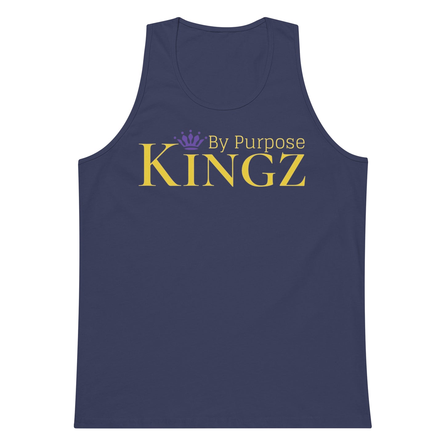 Kingz By Purpose Royal Combo (Gold/Gold/Purple) Premium Tank Top