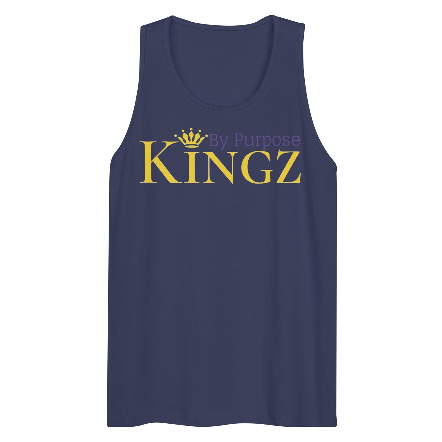 Kingz By Purpose Royal Combo (Gold/Purple/Gold) Premium Tank Top