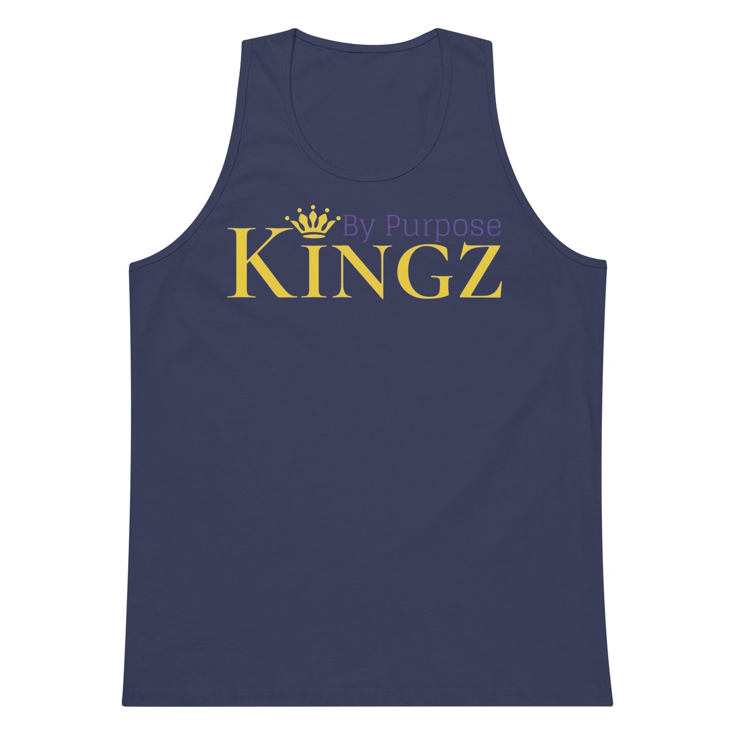 Kingz By Purpose Royal Combo (Gold/Purple/Gold) Premium Tank Top