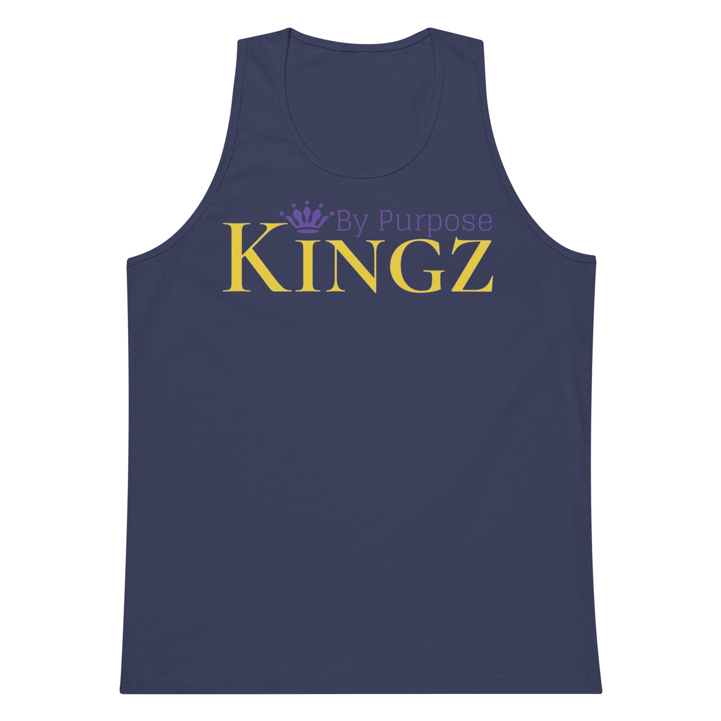 Kingz By Purpose Royal Combo (Gold/Purple/Purple) Premium Tank Top
