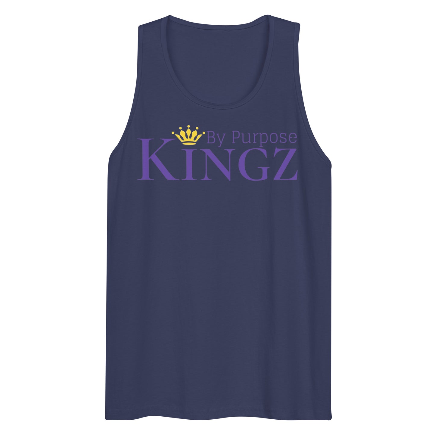 Kingz By Purpose Royal Combo (Purple/Purple/Gold) Premium Tank Top