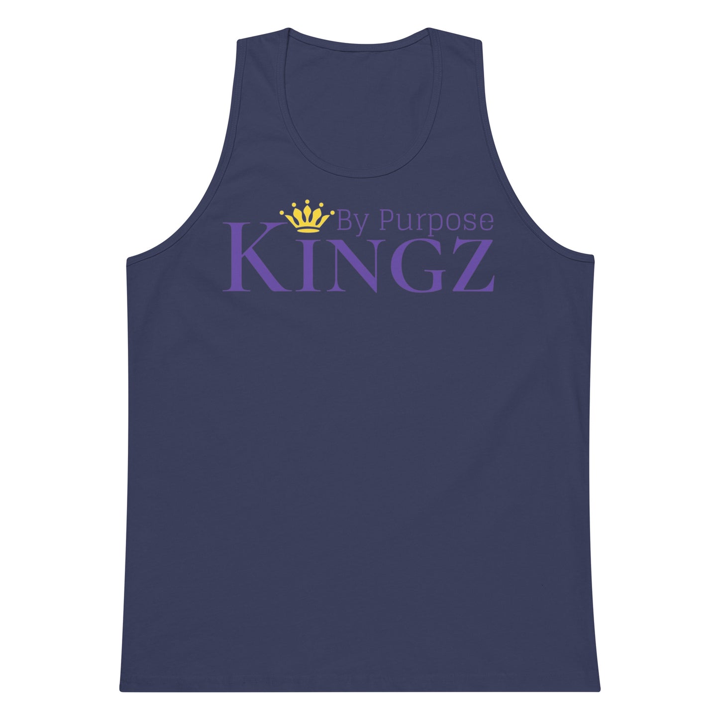 Kingz By Purpose Royal Combo (Purple/Purple/Gold) Premium Tank Top