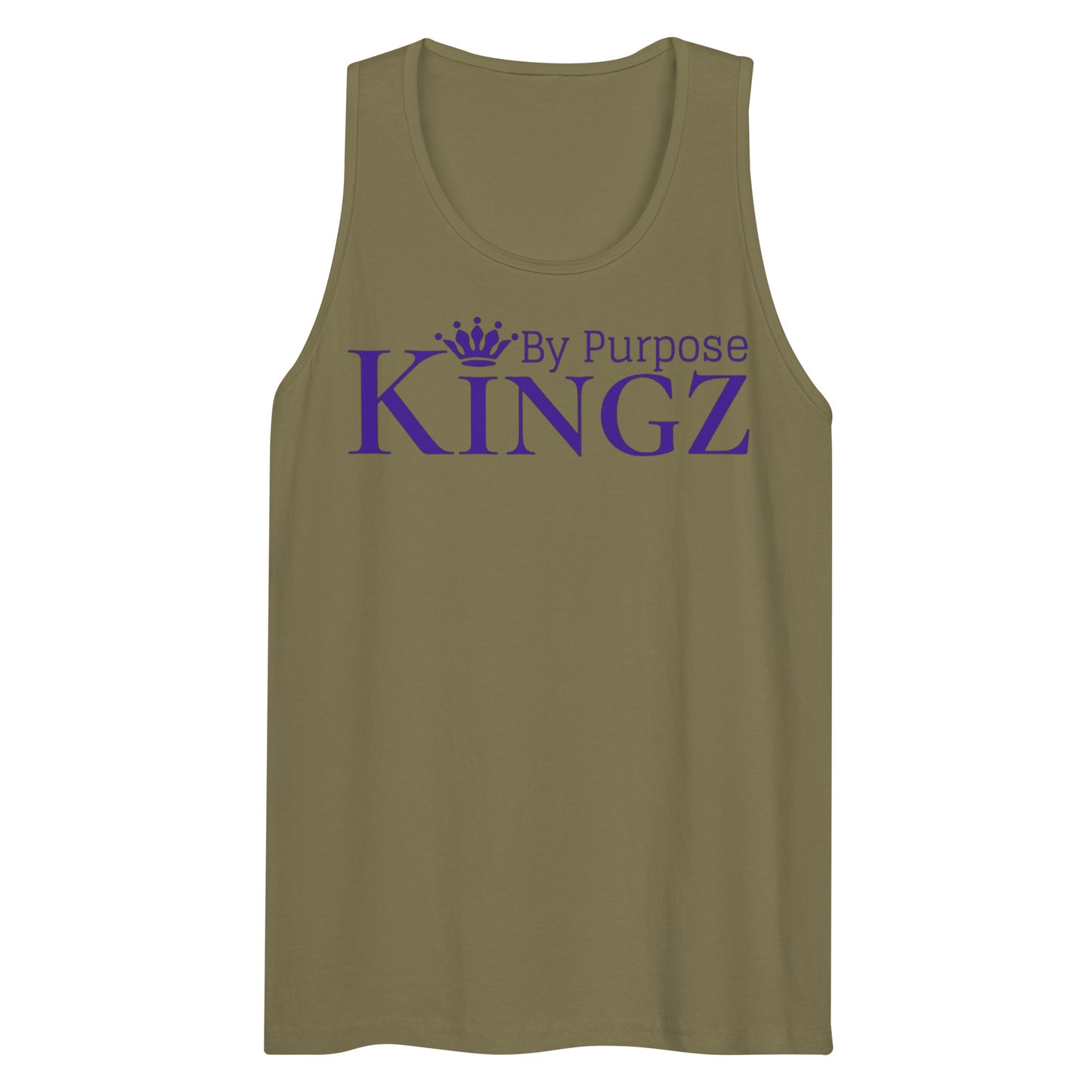 Kingz By Purpose Royal Purple Premium Tank Top