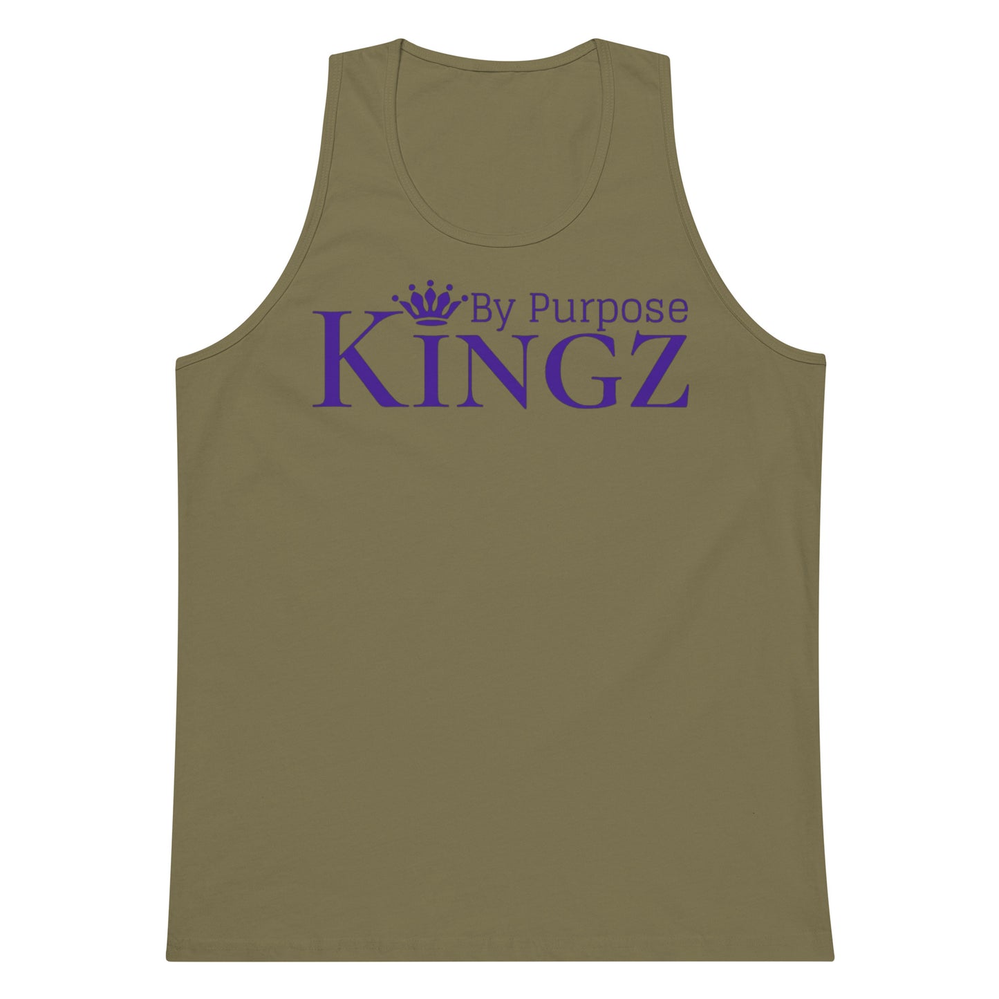 Kingz By Purpose Royal Purple Premium Tank Top