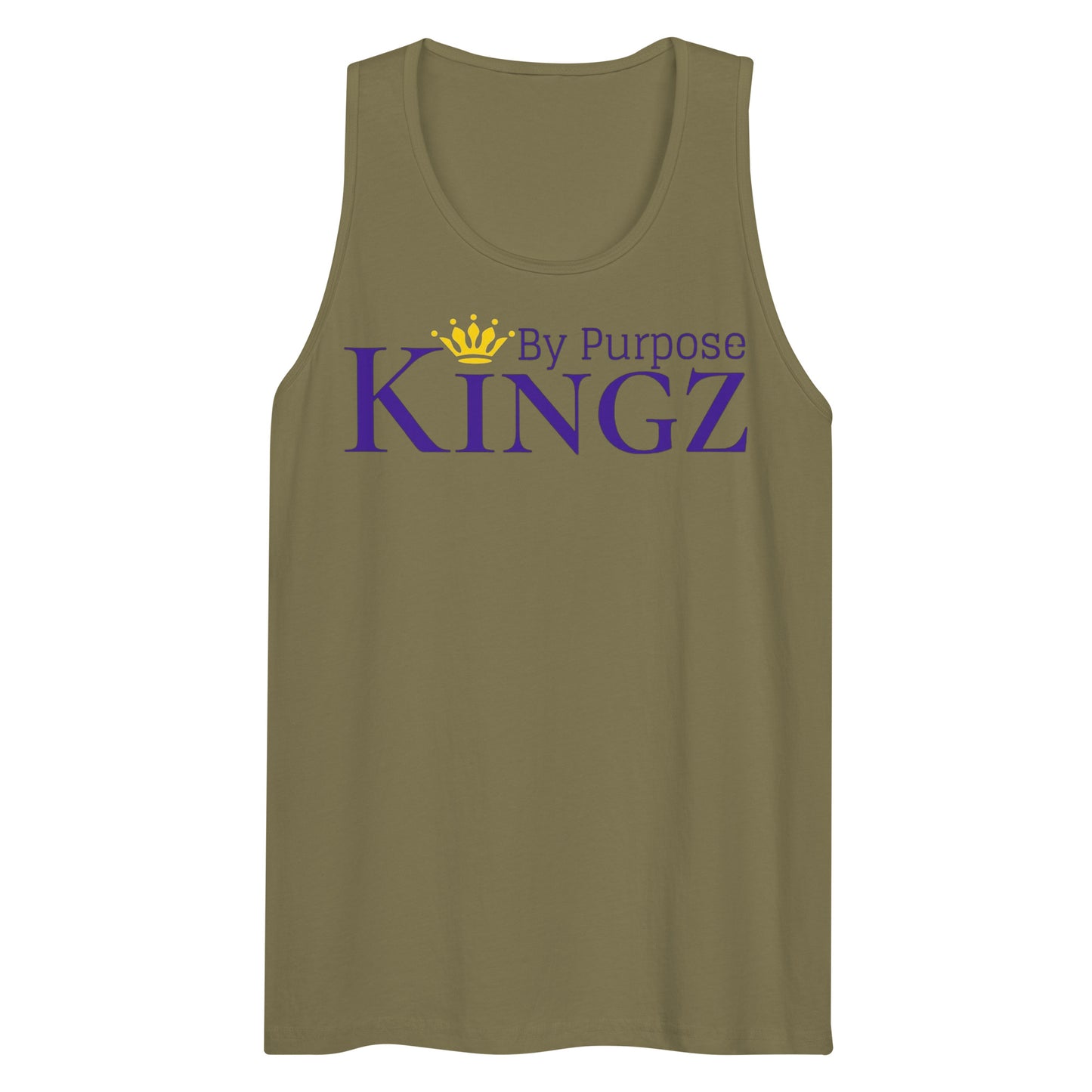 Kingz By Purpose Royal Combo (Purple/Purple/Gold) Premium Tank Top