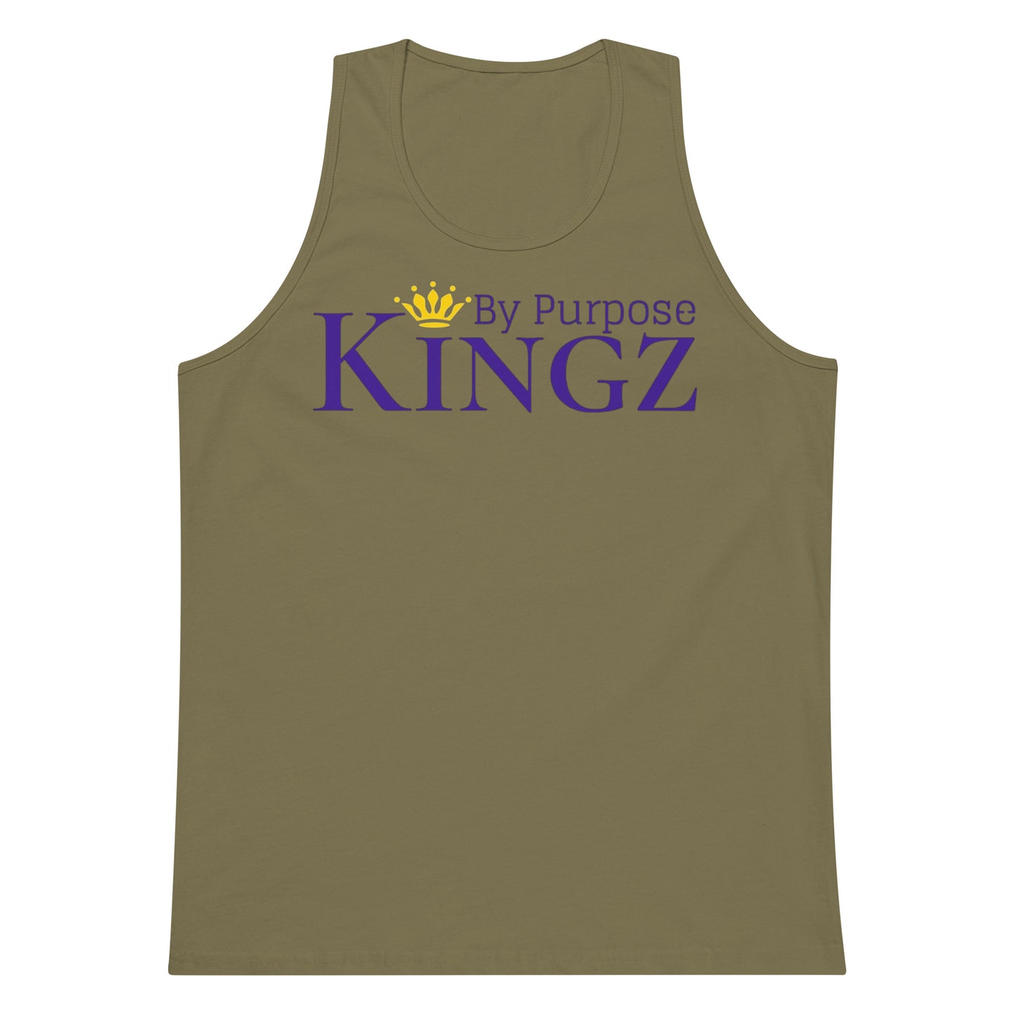 Kingz By Purpose Royal Combo (Purple/Purple/Gold) Premium Tank Top