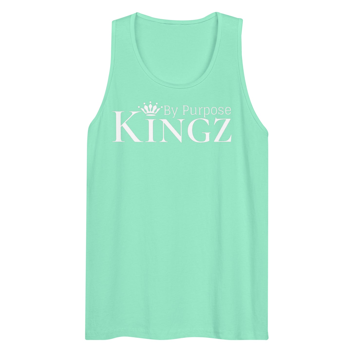Kingz By Purpose White Premium Tank Top