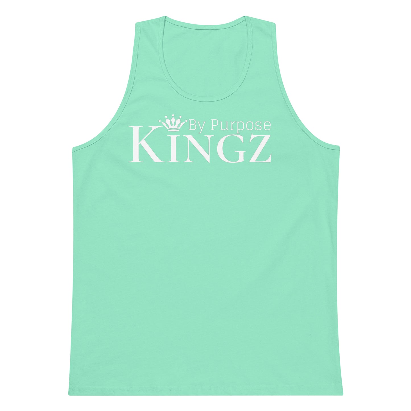 Kingz By Purpose White Premium Tank Top