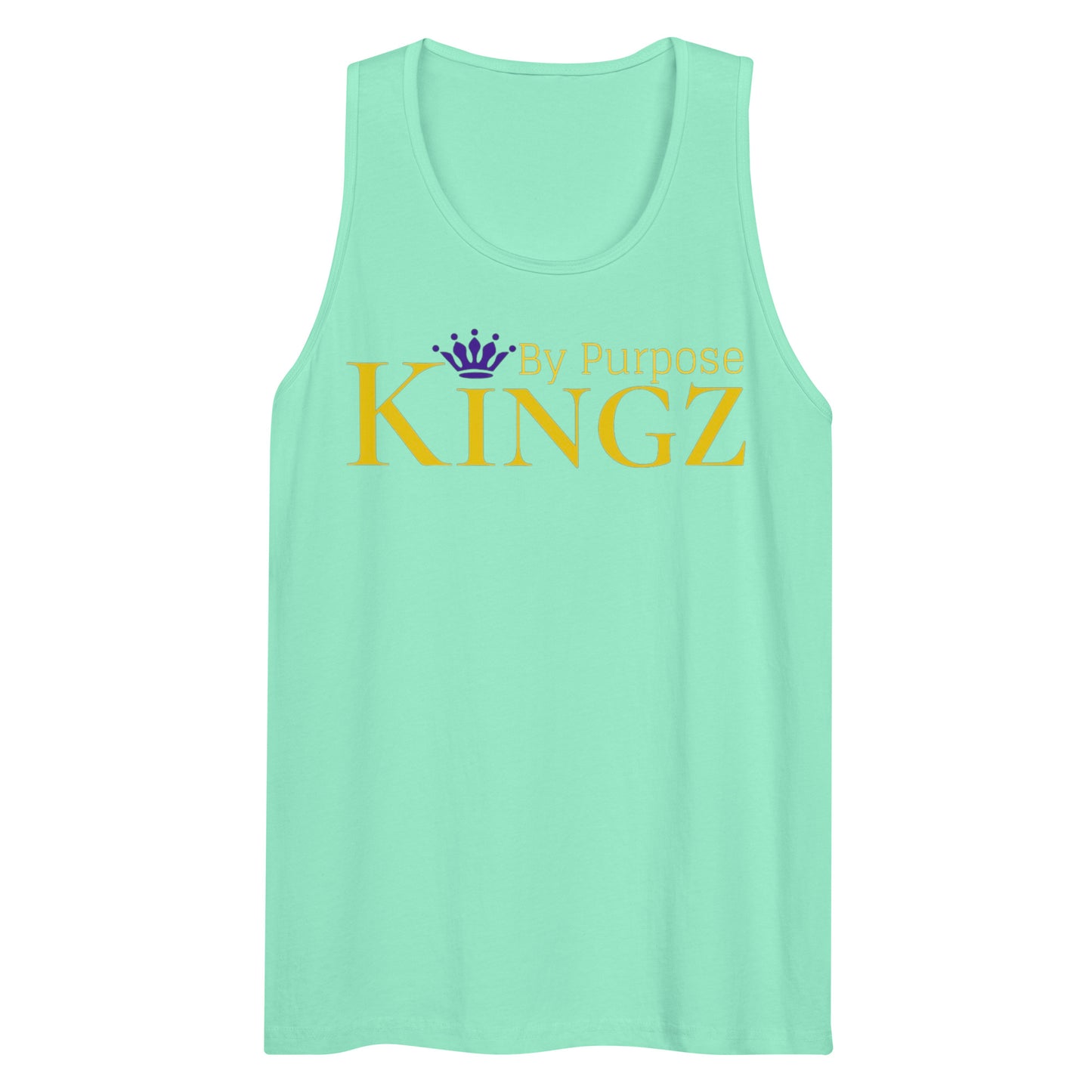 Kingz By Purpose Royal Combo (Gold/Gold/Purple) Premium Tank Top
