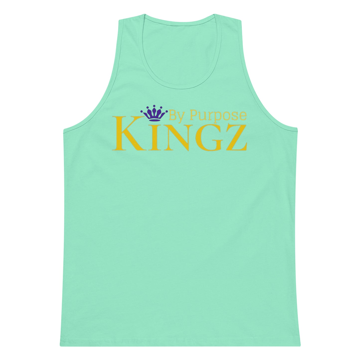 Kingz By Purpose Royal Combo (Gold/Gold/Purple) Premium Tank Top