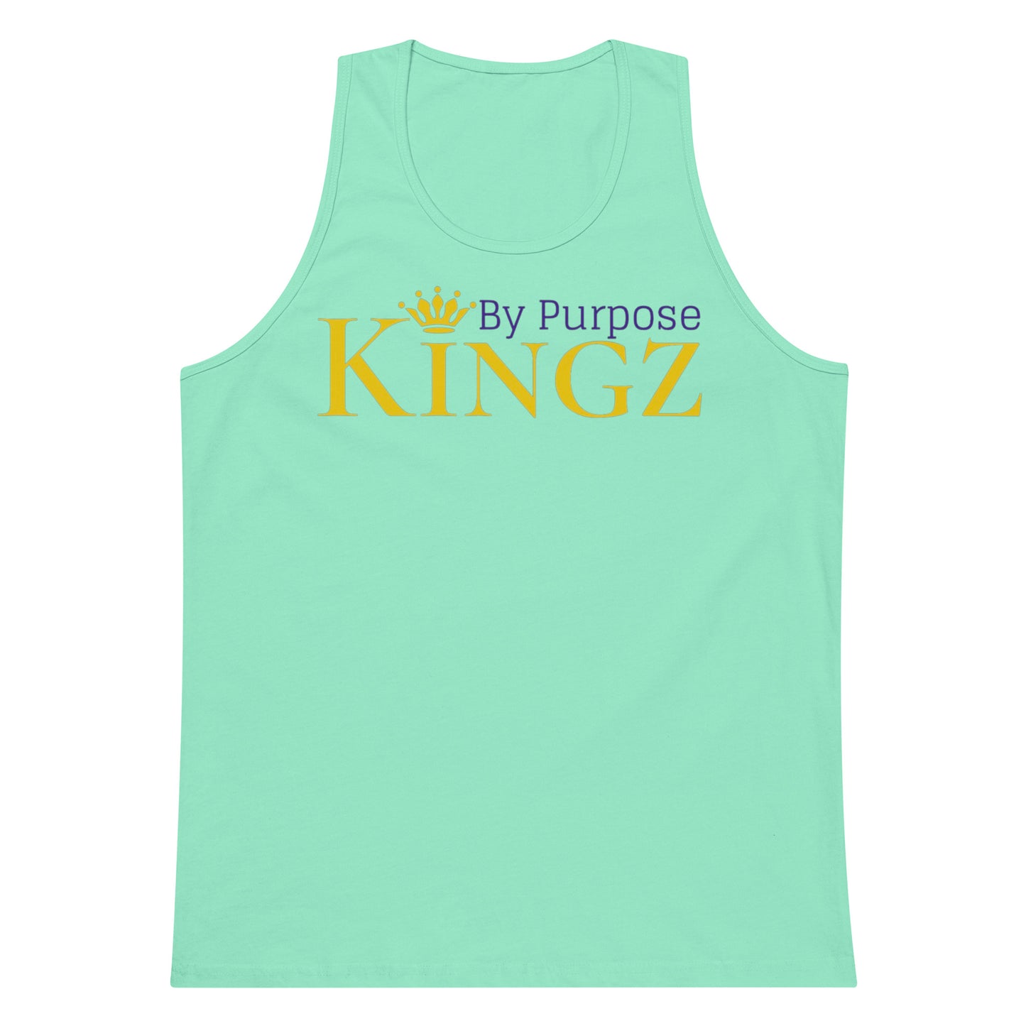 Kingz By Purpose Royal Combo (Gold/Purple/Gold) Premium Tank Top