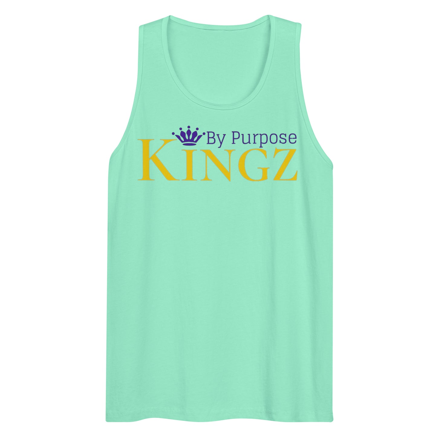 Kingz By Purpose Royal Combo (Gold/Purple/Purple) Premium Tank Top