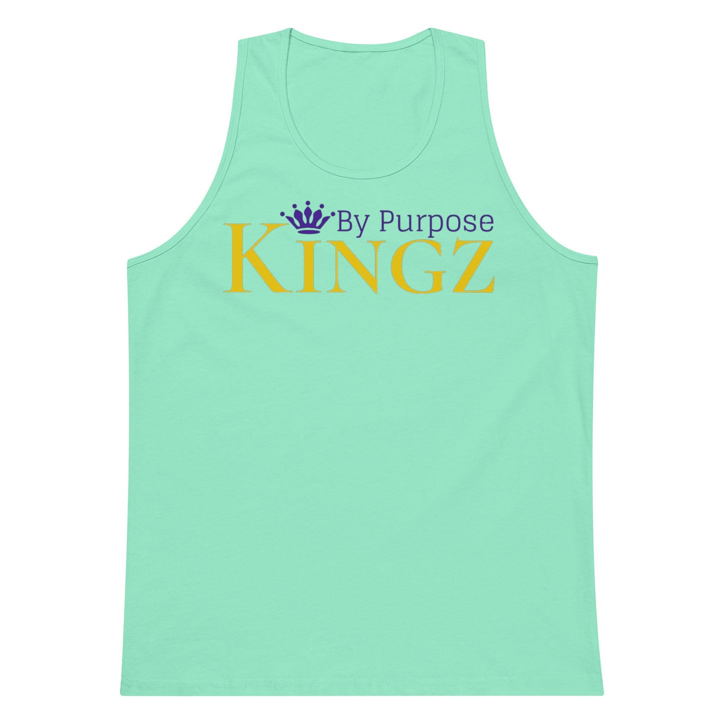 Kingz By Purpose Royal Combo (Gold/Purple/Purple) Premium Tank Top
