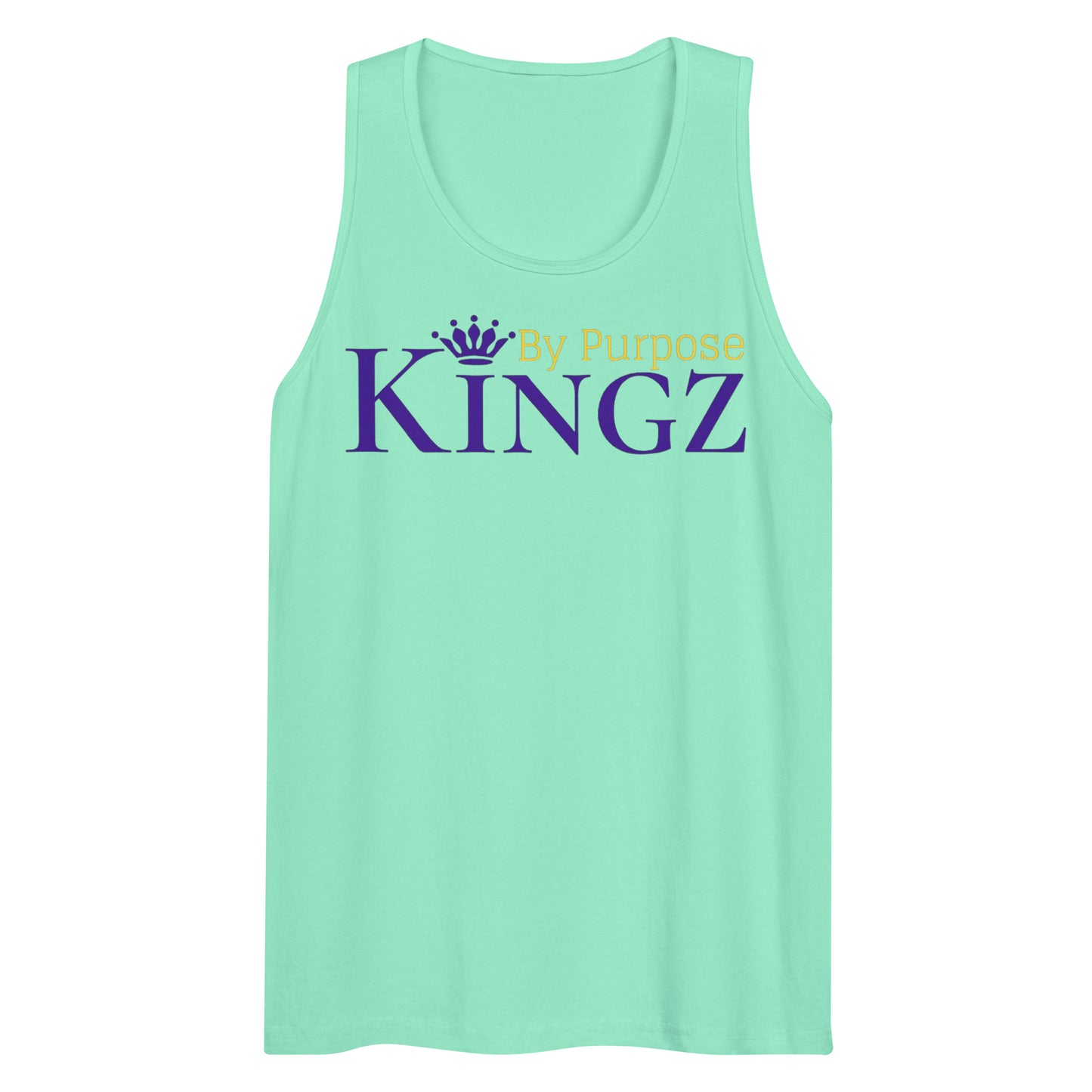 Kingz By Purpose Royal Combo (Purple/Gold/Purple) Premium Tank Top
