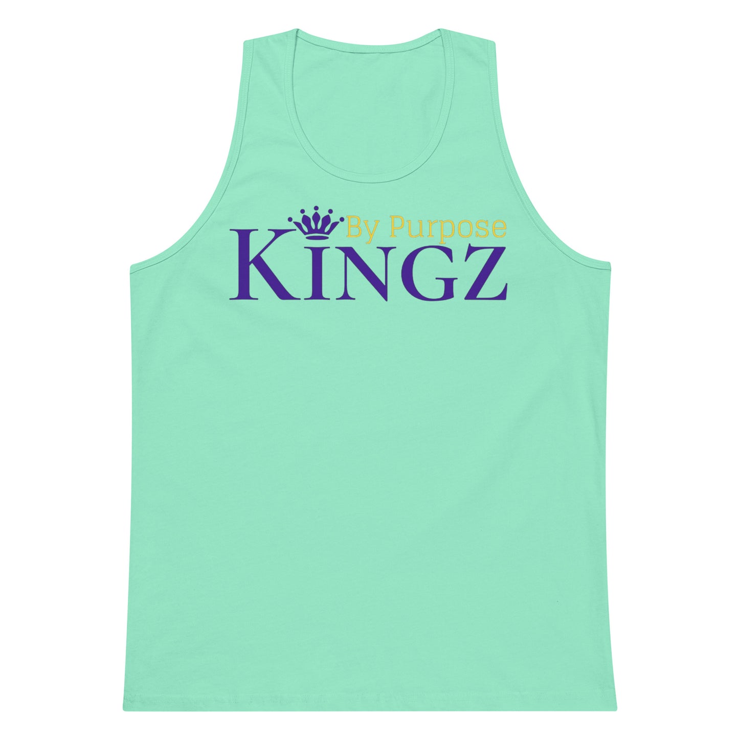 Kingz By Purpose Royal Combo (Purple/Gold/Purple) Premium Tank Top