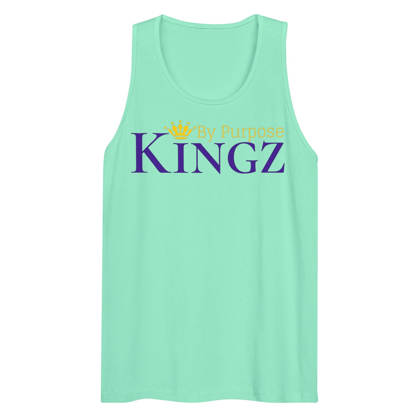 Kingz By Purpose Royal Combo (Lila/Gold/Gold) Premium Tank Top
