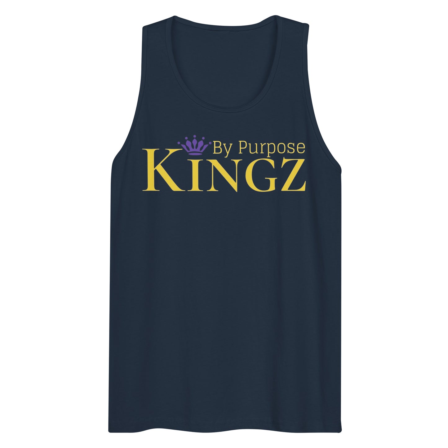 Kingz By Purpose Royal Combo (Gold/Gold/Purple) Premium Tank Top
