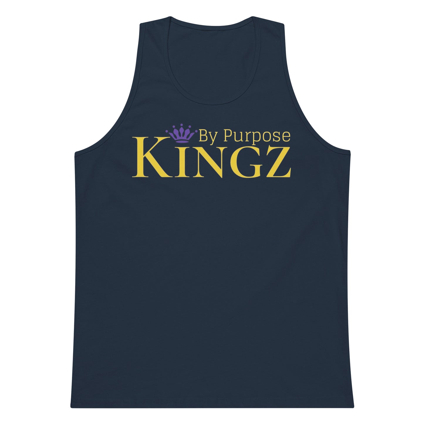 Kingz By Purpose Royal Combo (Gold/Gold/Purple) Premium Tank Top