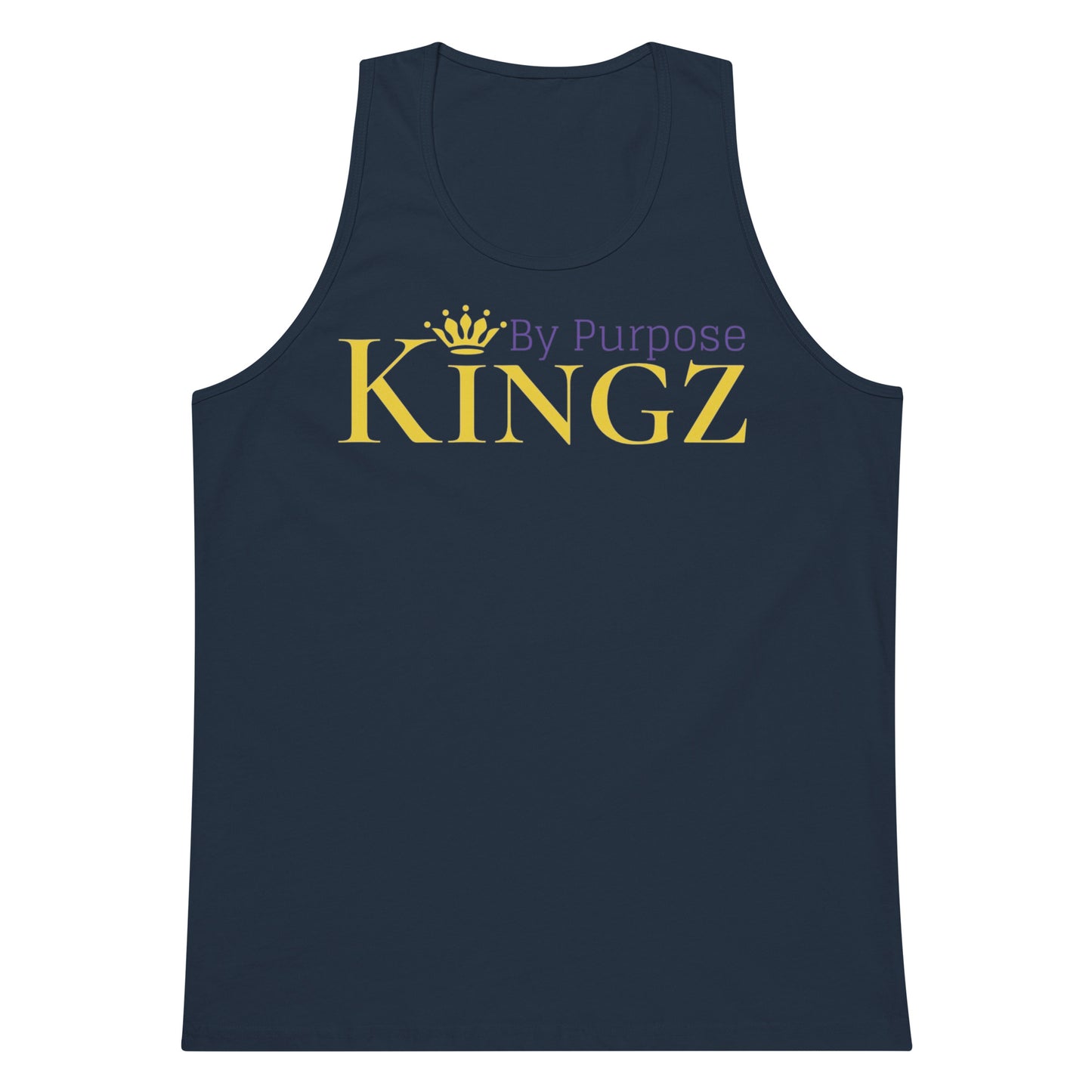 Kingz By Purpose Royal Combo (Gold/Purple/Gold) Premium Tank Top