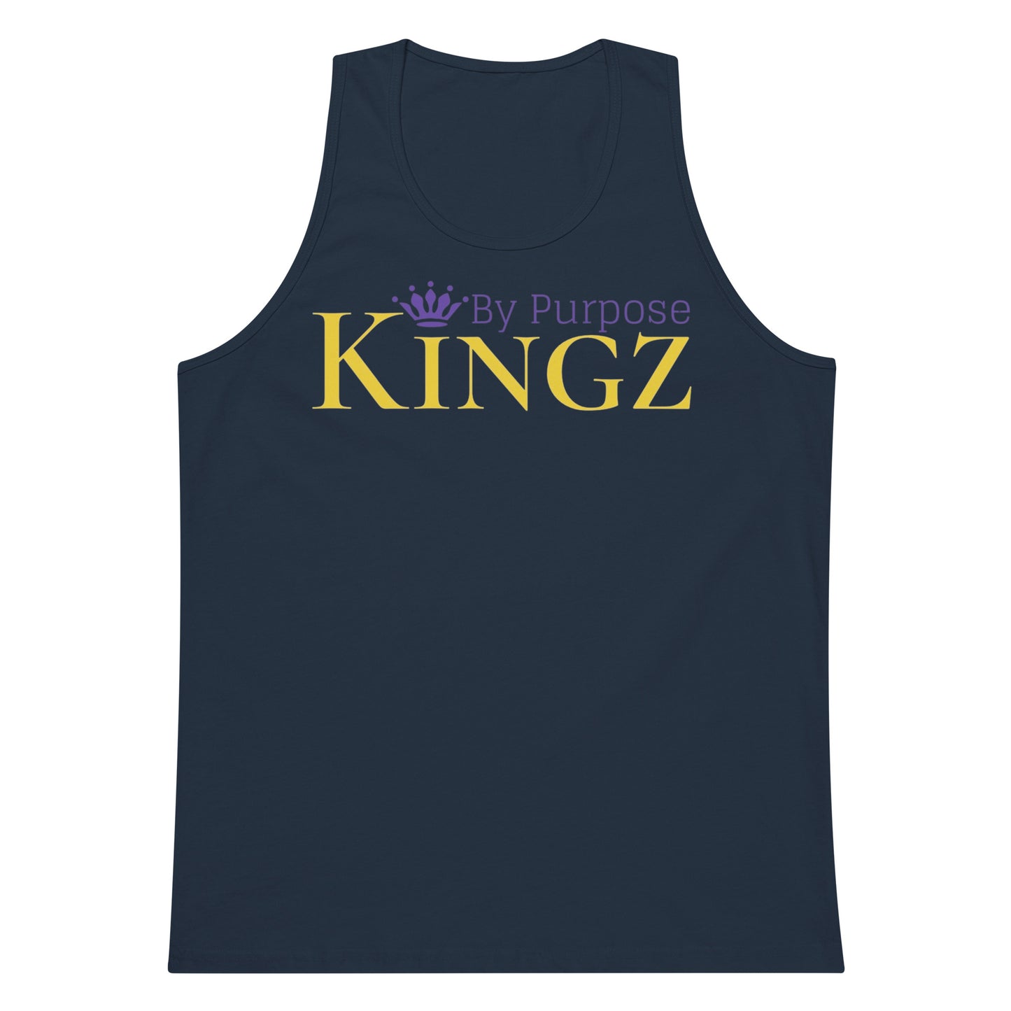 Kingz By Purpose Royal Combo (Gold/Purple/Purple) Premium Tank Top