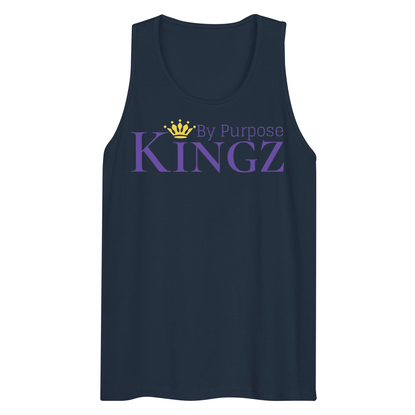 Kingz By Purpose Royal Combo (Purple/Purple/Gold) Premium Tank Top