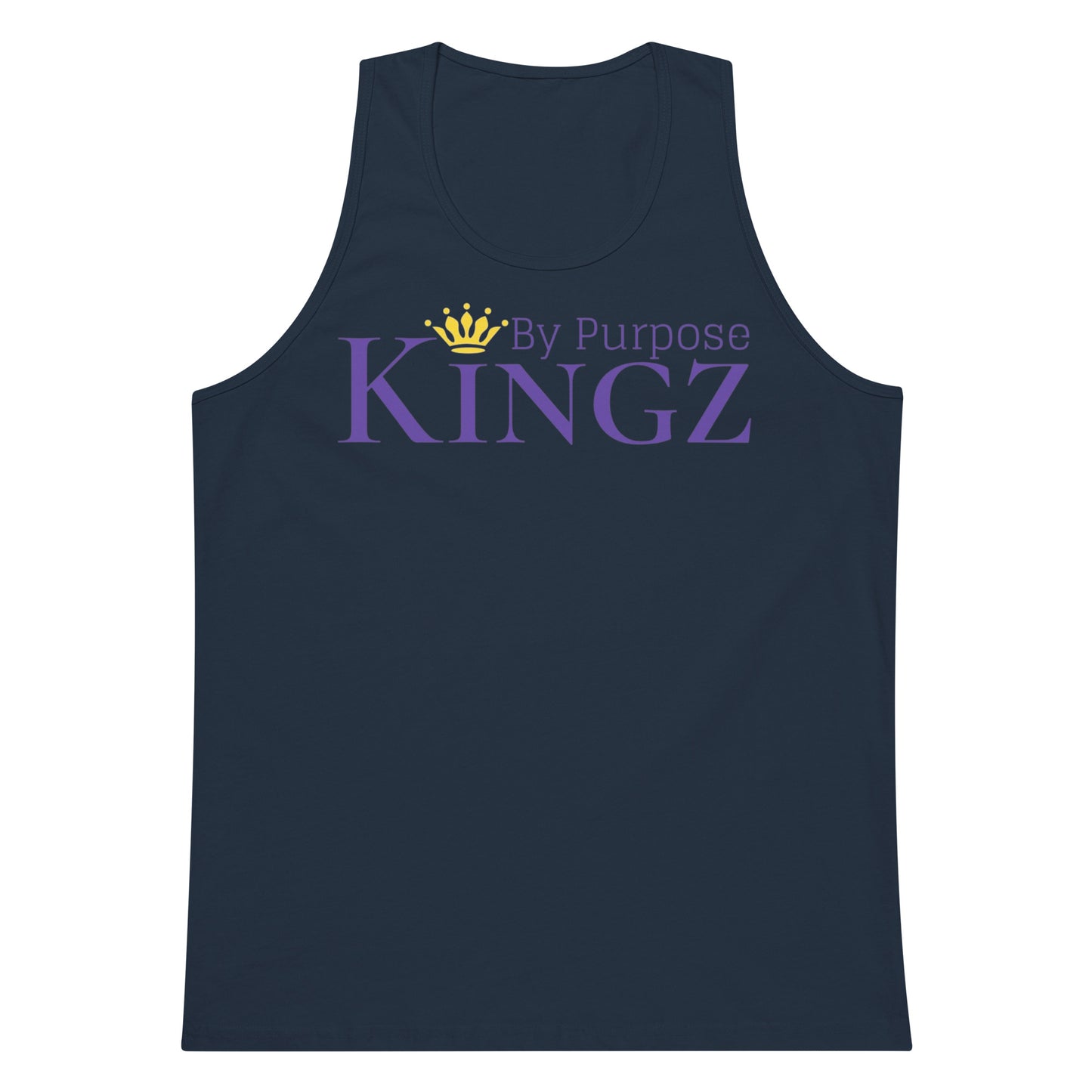 Kingz By Purpose Royal Combo (Purple/Purple/Gold) Premium Tank Top