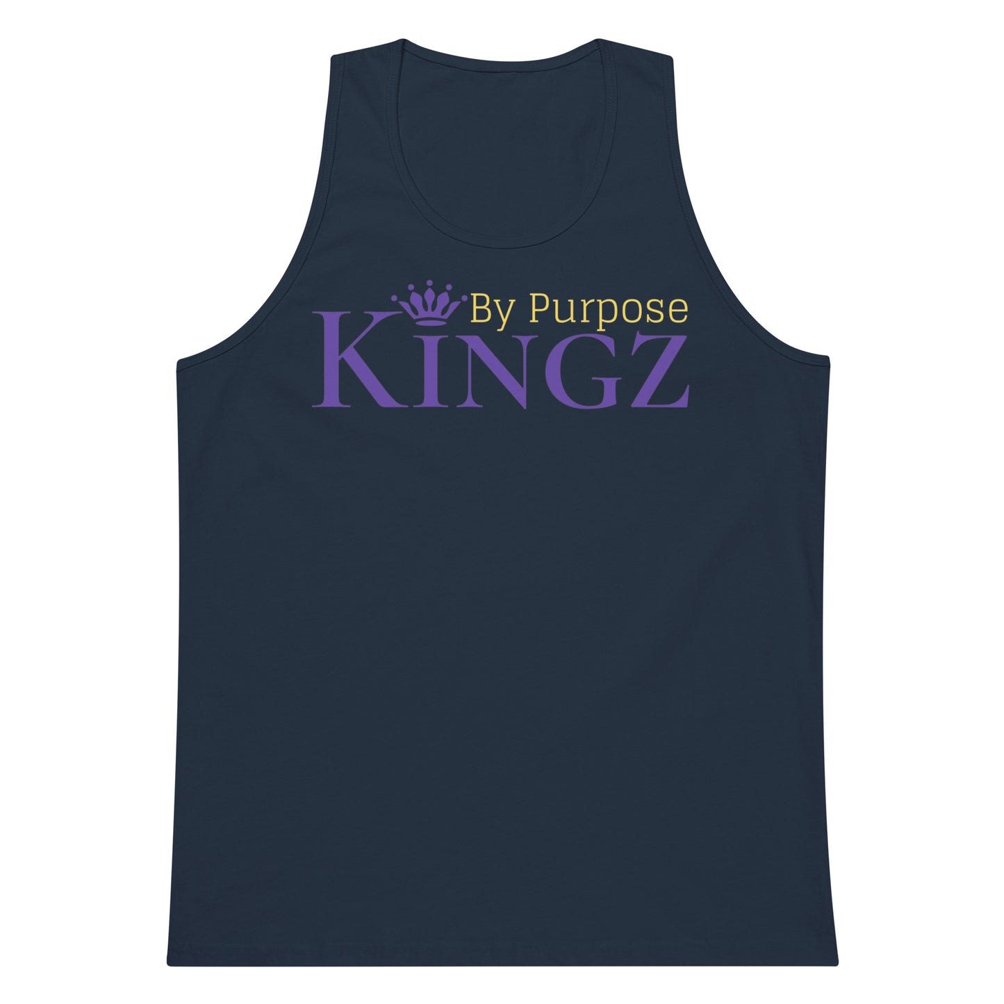 Kingz By Purpose Royal Combo (Purple/Gold/Purple) Premium Tank Top