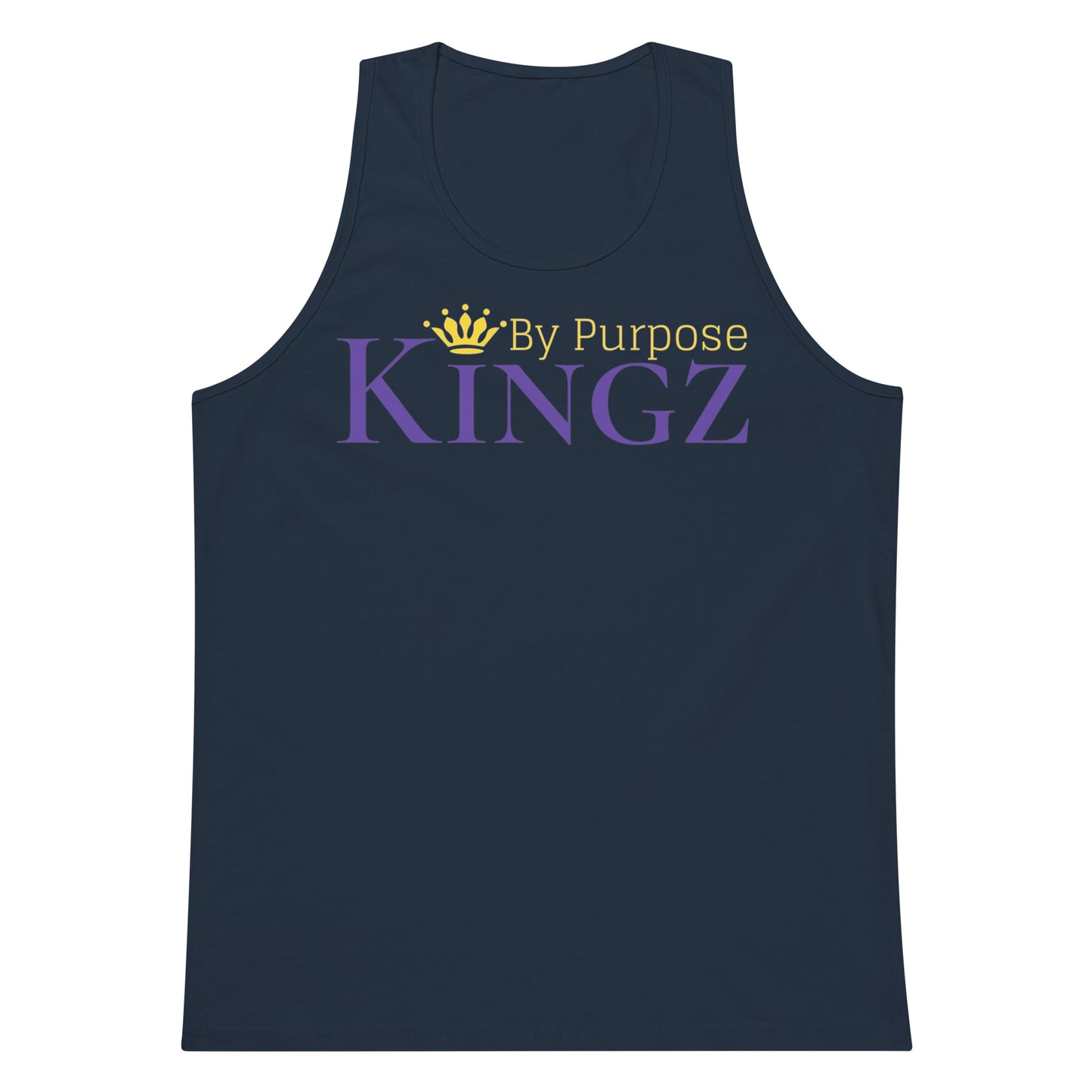 Kingz By Purpose Royal Combo (Lila/Gold/Gold) Premium Tank Top