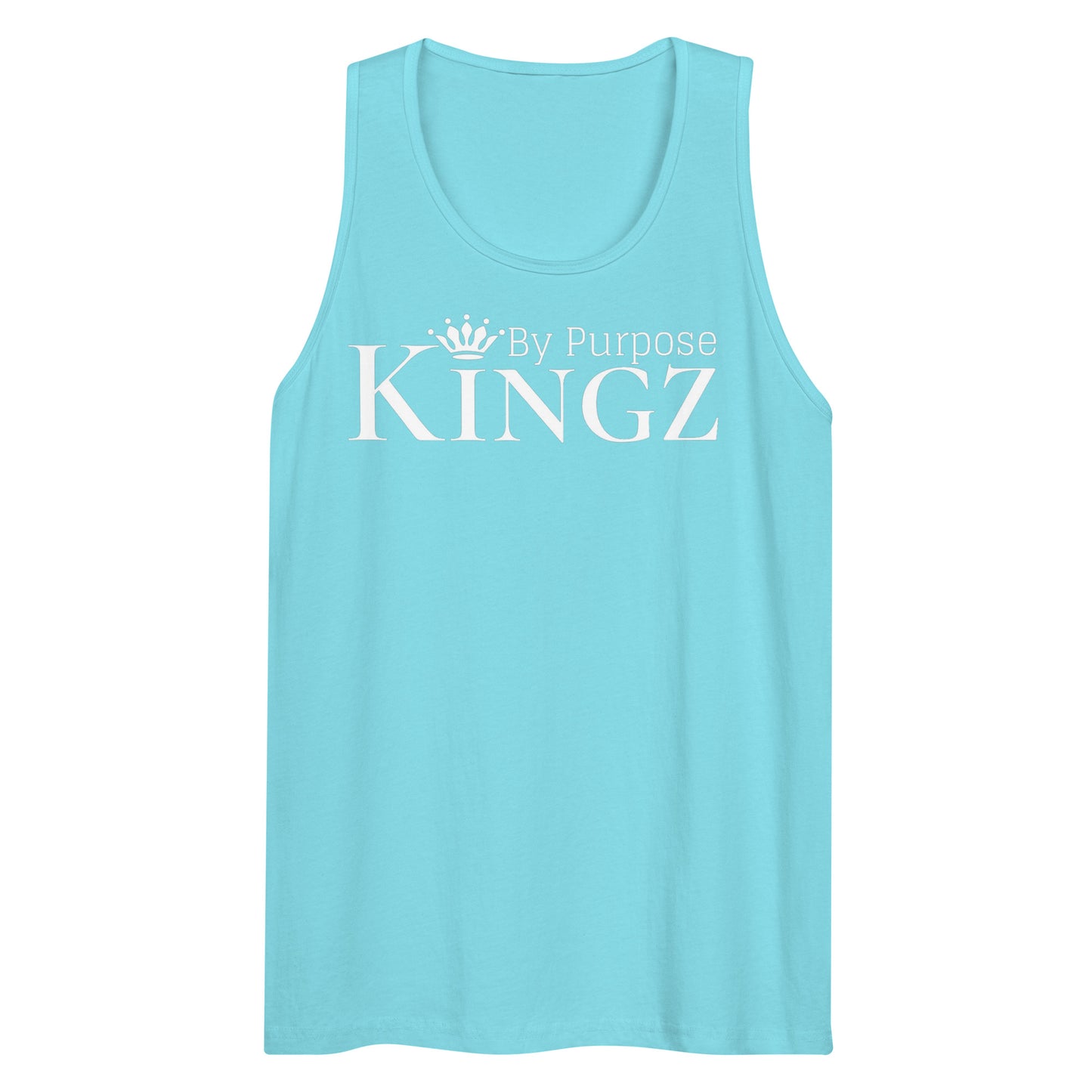 Kingz By Purpose White Premium Tank Top