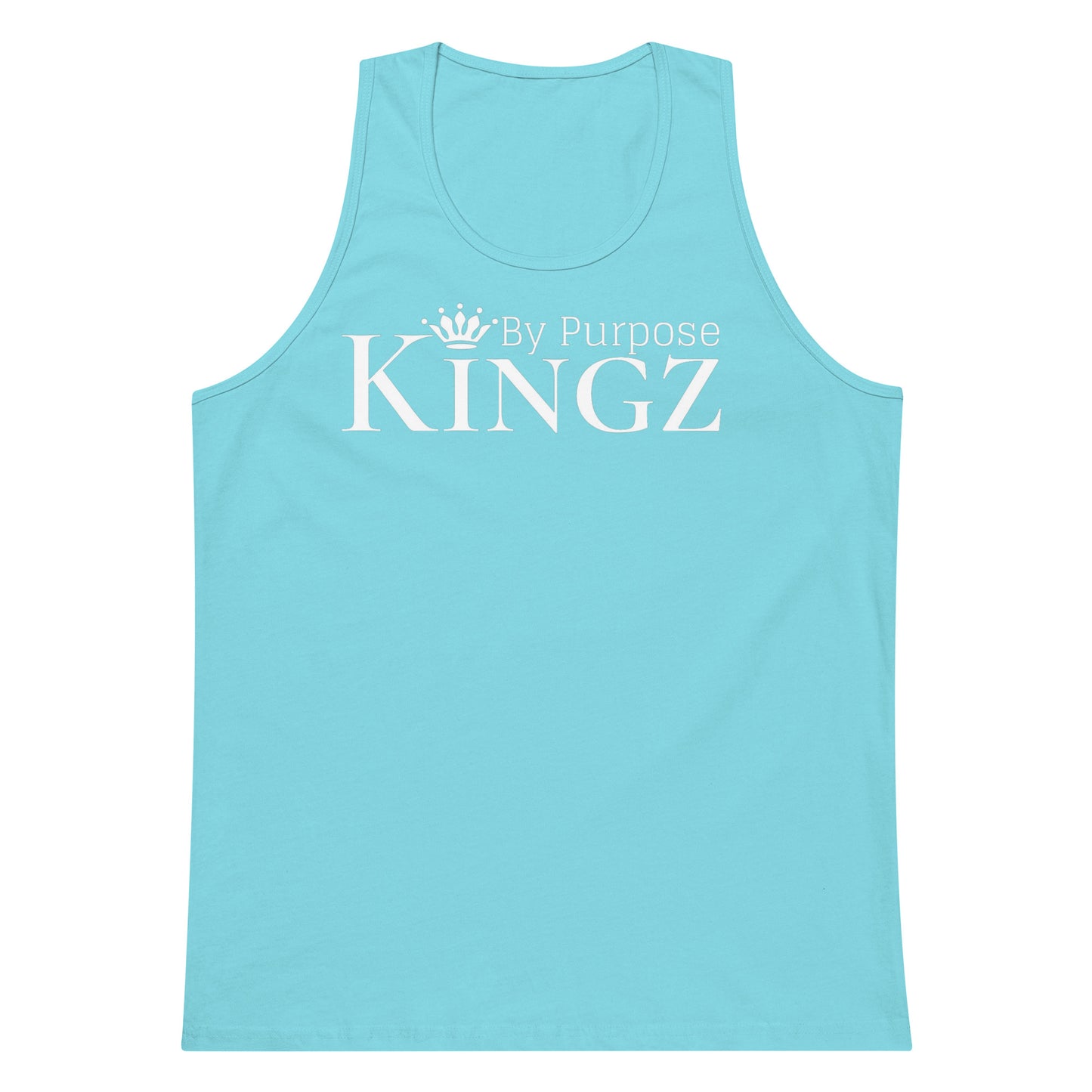 Kingz By Purpose White Premium Tank Top