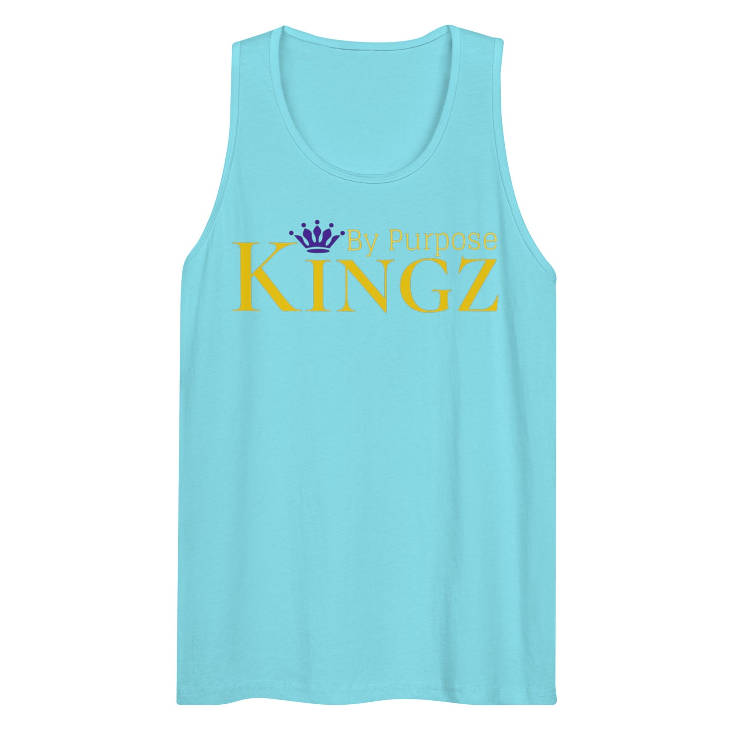 Kingz By Purpose Royal Combo (Gold/Gold/Purple) Premium Tank Top