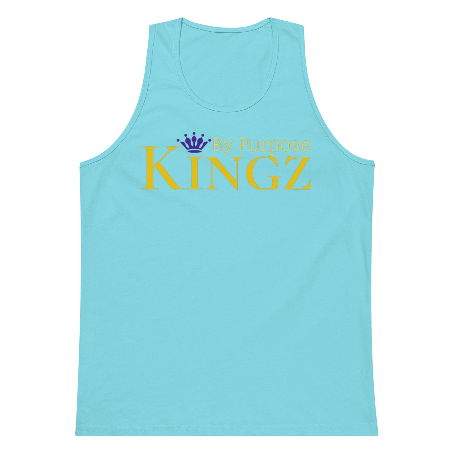 Kingz By Purpose Royal Combo (Gold/Gold/Purple) Premium Tank Top