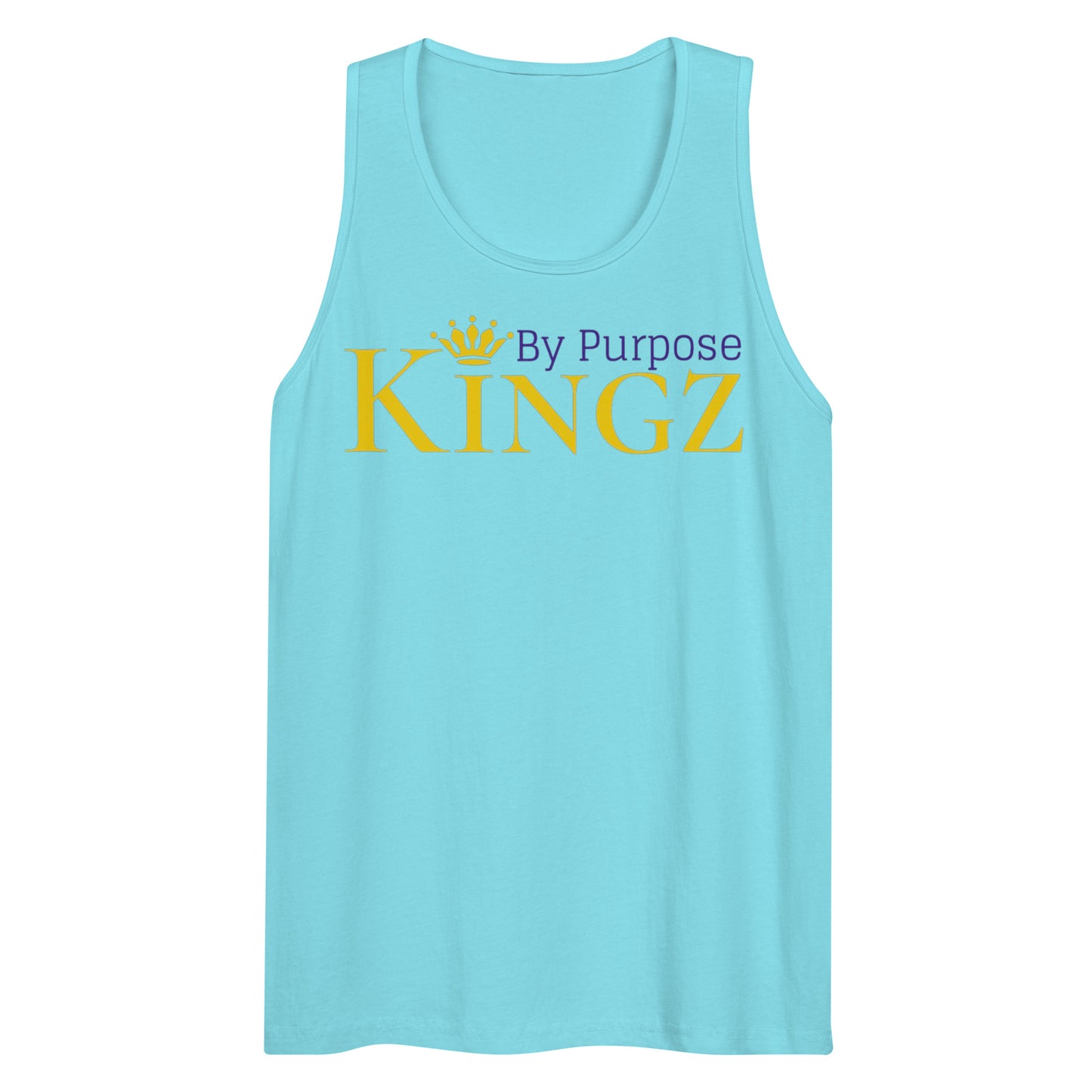 Kingz By Purpose Royal Combo (Gold/Purple/Gold) Premium Tank Top