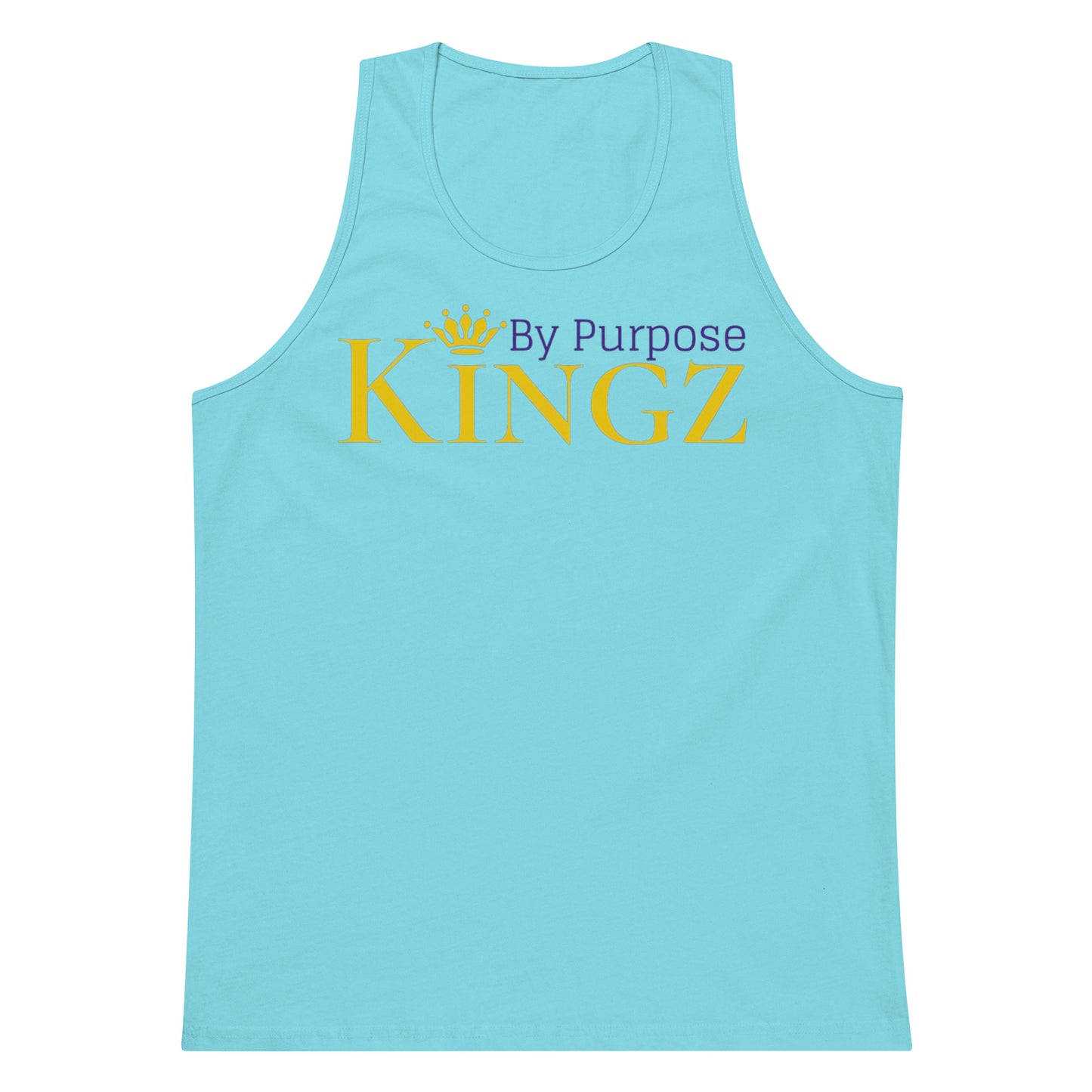 Kingz By Purpose Royal Combo (Gold/Purple/Gold) Premium Tank Top
