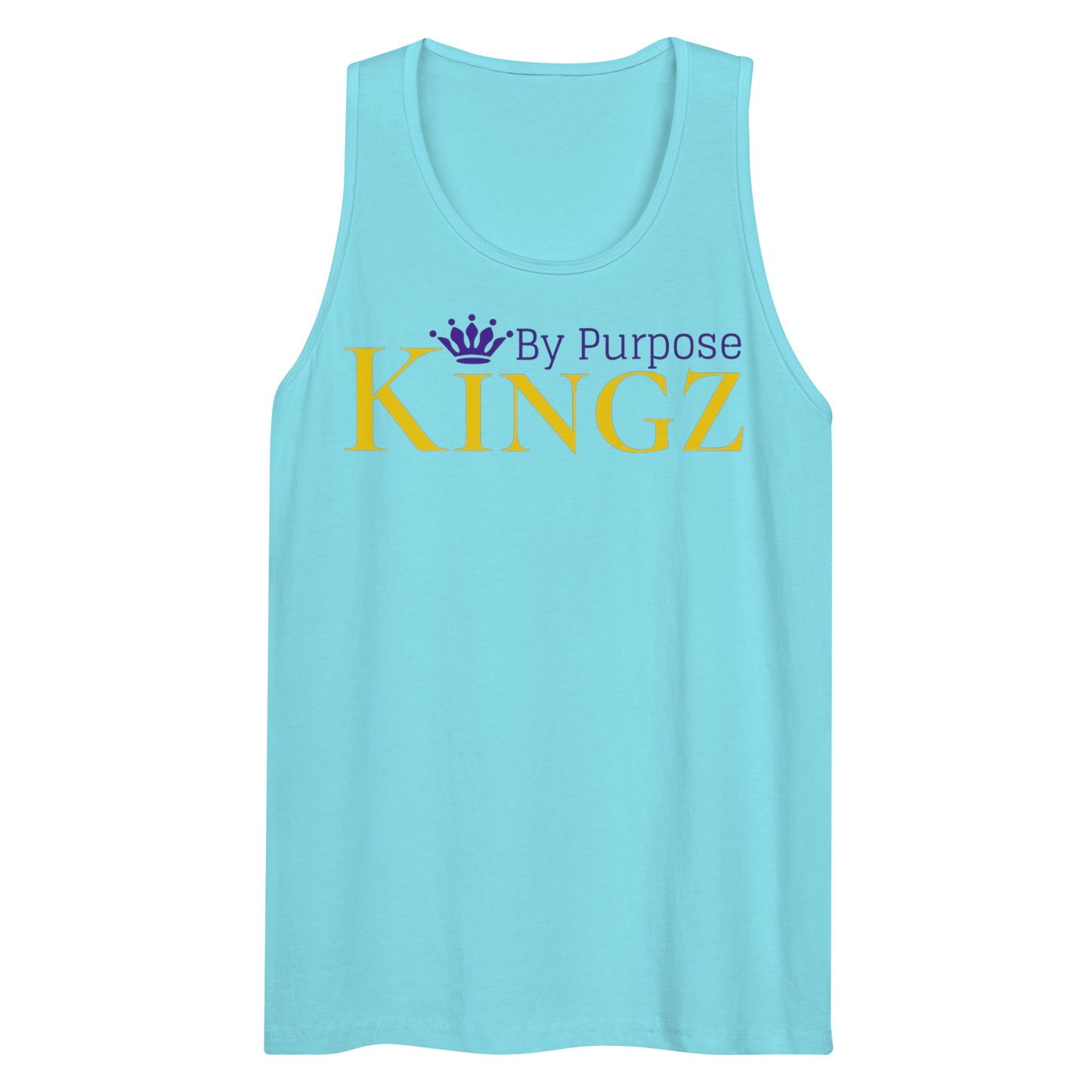 Kingz By Purpose Royal Combo (Gold/Purple/Purple) Premium Tank Top