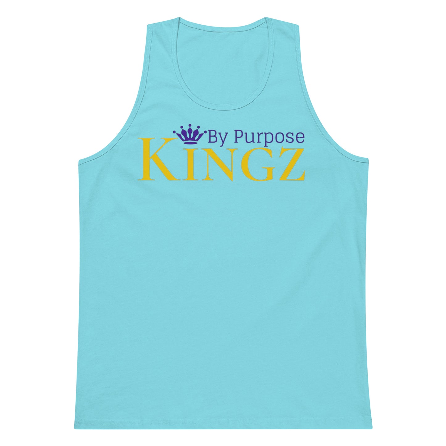 Kingz By Purpose Royal Combo (Gold/Purple/Purple) Premium Tank Top