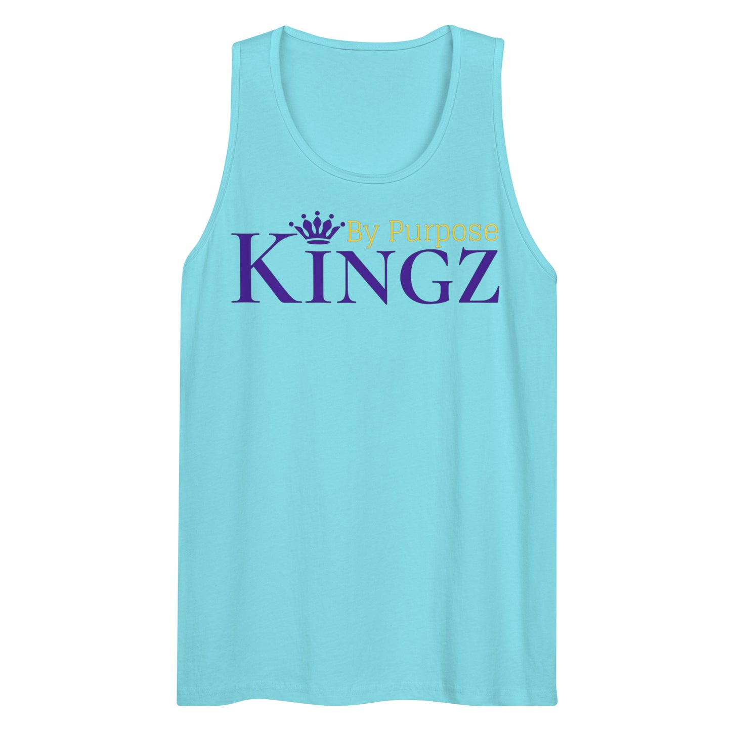 Kingz By Purpose Royal Combo (Purple/Gold/Purple) Premium Tank Top