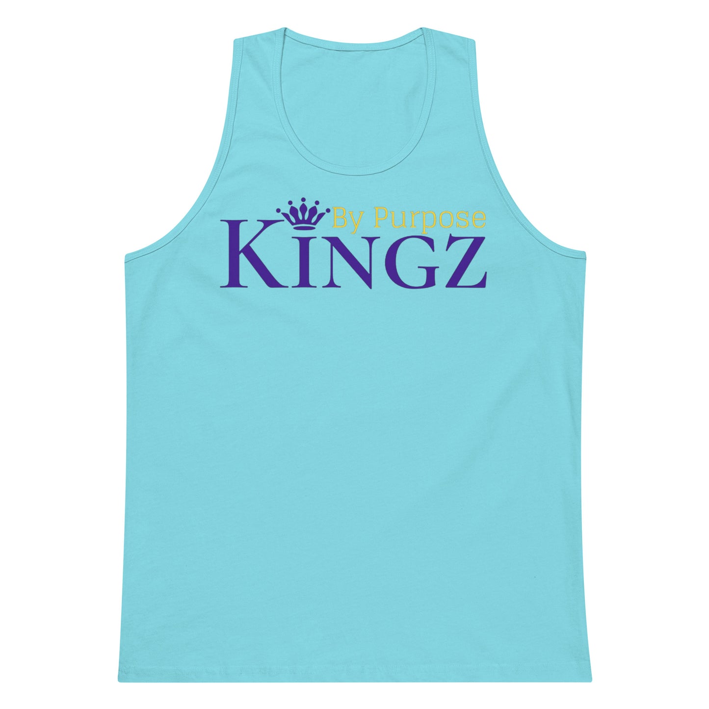 Kingz By Purpose Royal Combo (Purple/Gold/Purple) Premium Tank Top