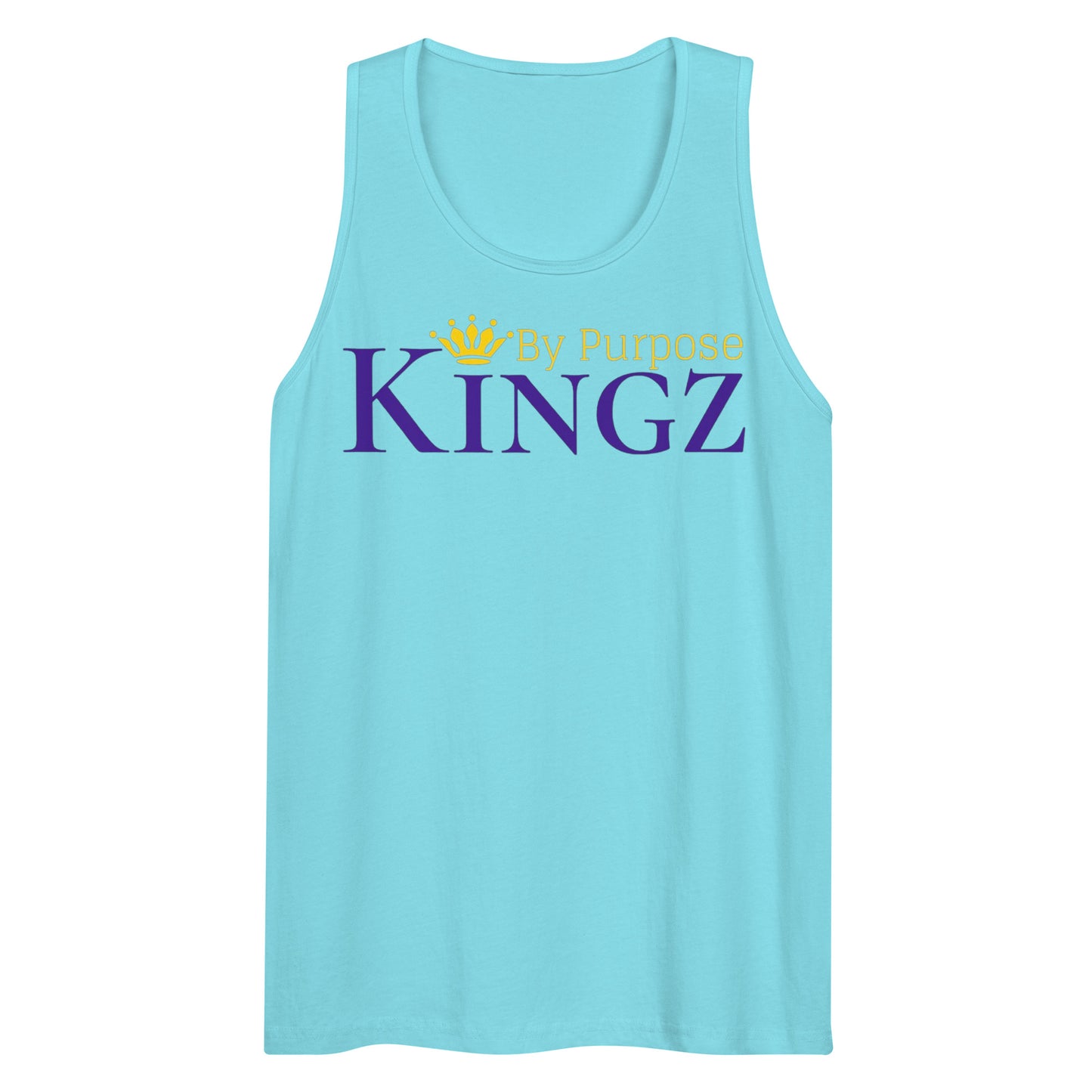Kingz By Purpose Royal Combo (Lila/Gold/Gold) Premium Tank Top