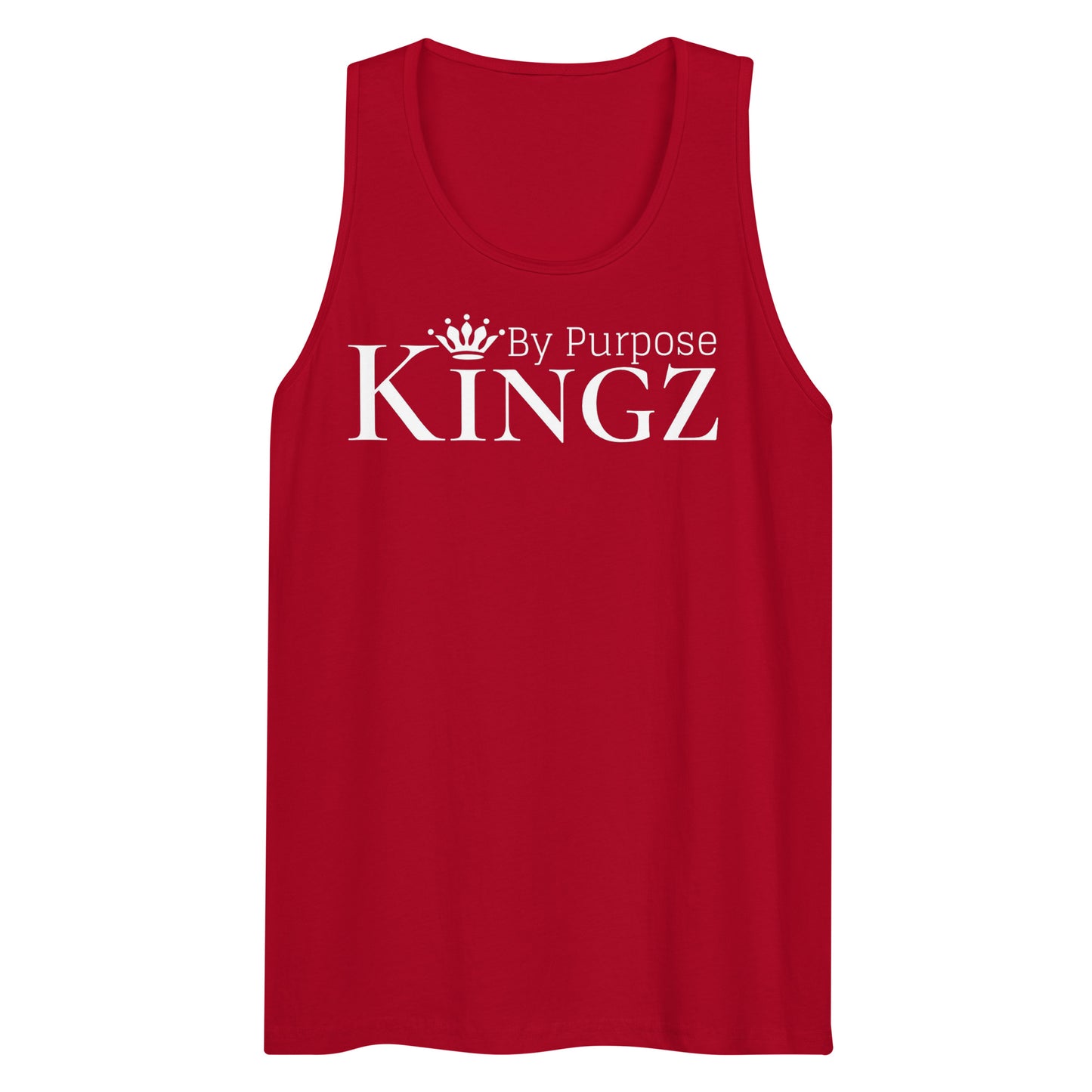 Kingz By Purpose White Premium Tank Top