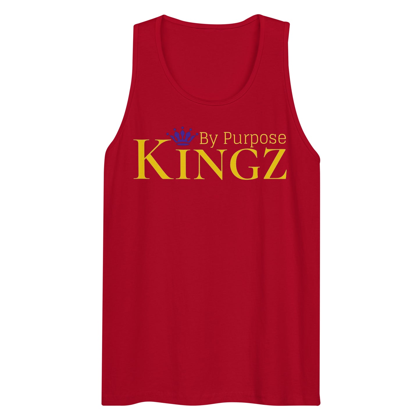 Kingz By Purpose Royal Combo (Gold/Gold/Purple) Premium Tank Top