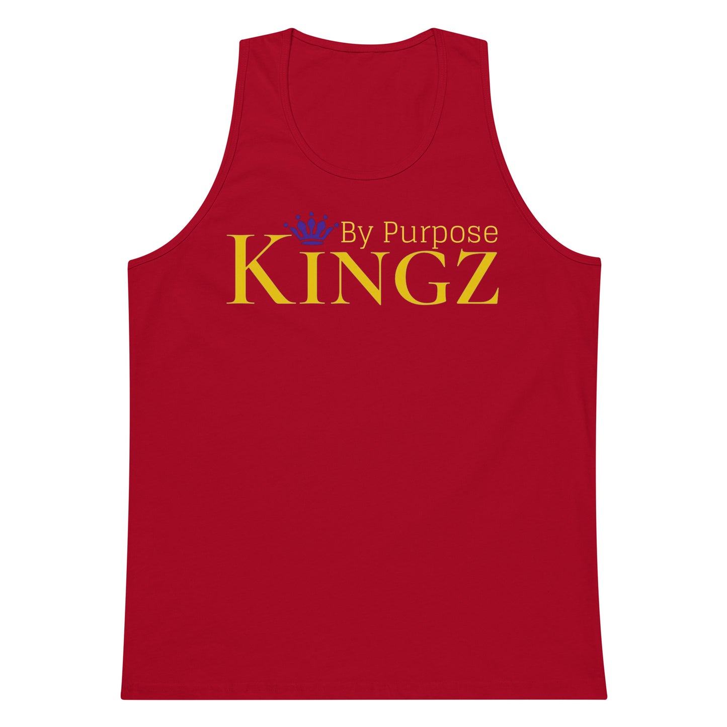 Kingz By Purpose Royal Combo (Gold/Gold/Purple) Premium Tank Top