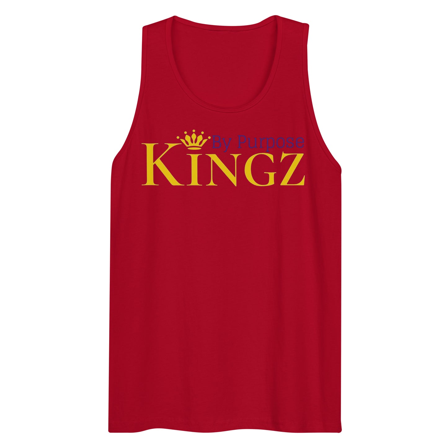 Kingz By Purpose Royal Combo (Gold/Purple/Gold) Premium Tank Top