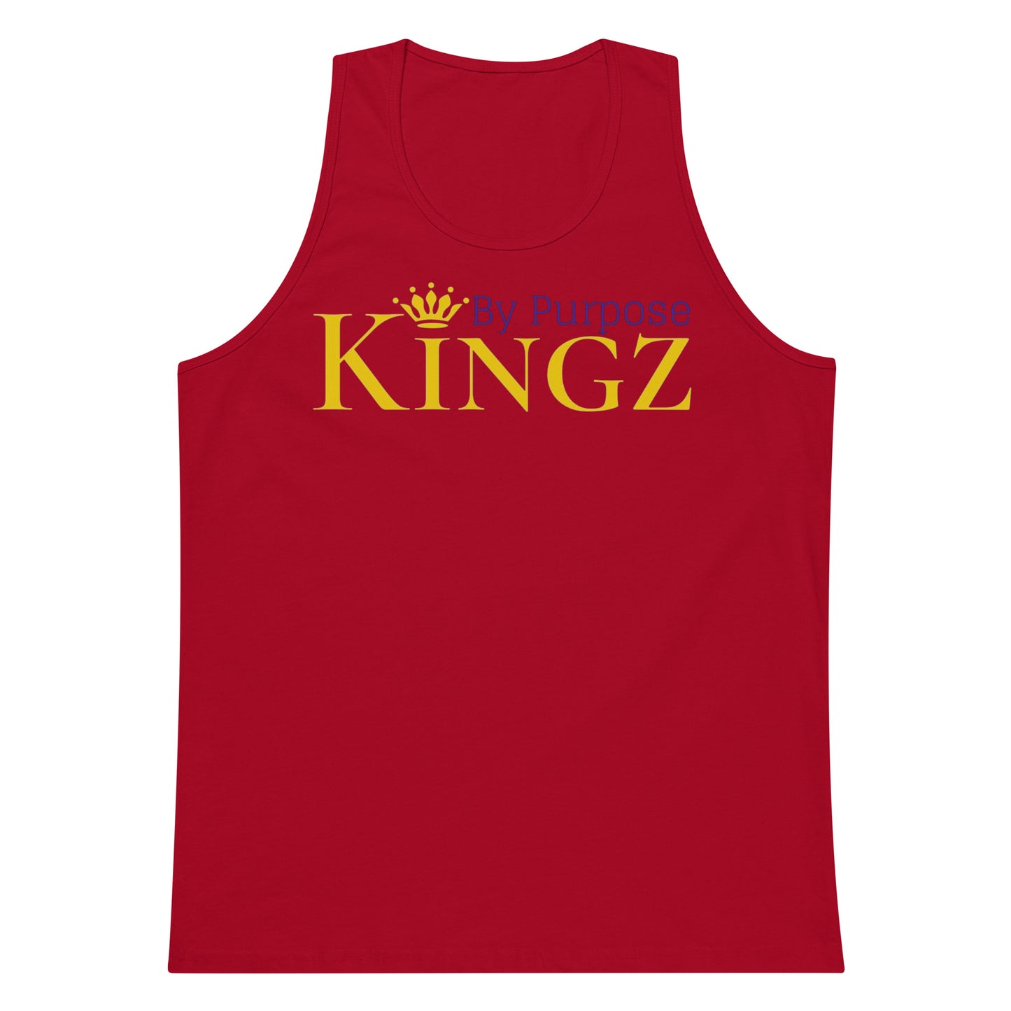 Kingz By Purpose Royal Combo (Gold/Purple/Gold) Premium Tank Top