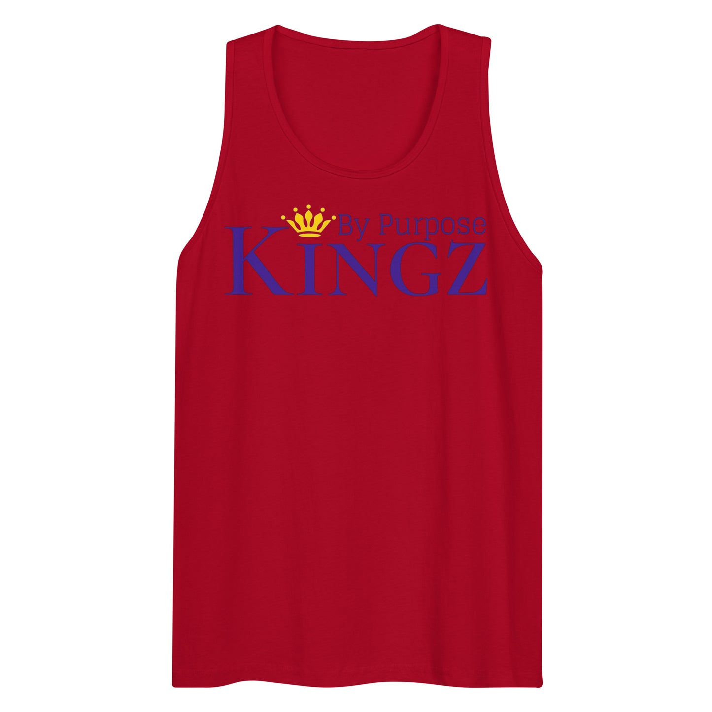 Kingz By Purpose Royal Combo (Purple/Purple/Gold) Premium Tank Top