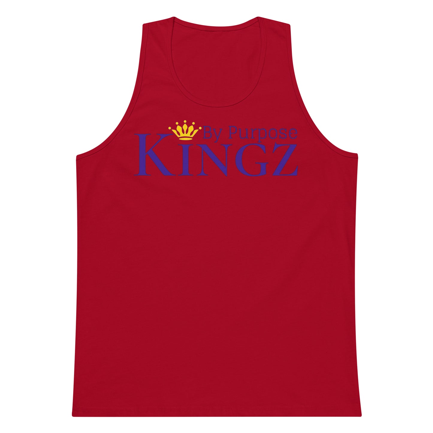 Kingz By Purpose Royal Combo (Purple/Purple/Gold) Premium Tank Top