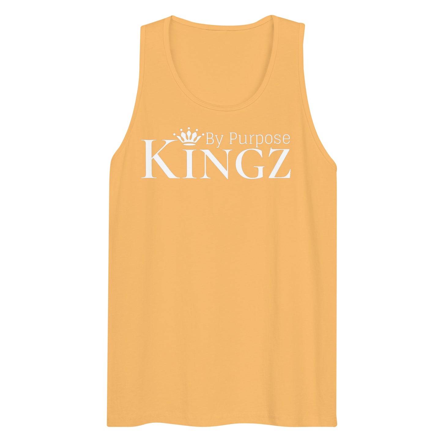 Kingz By Purpose White Premium Tank Top