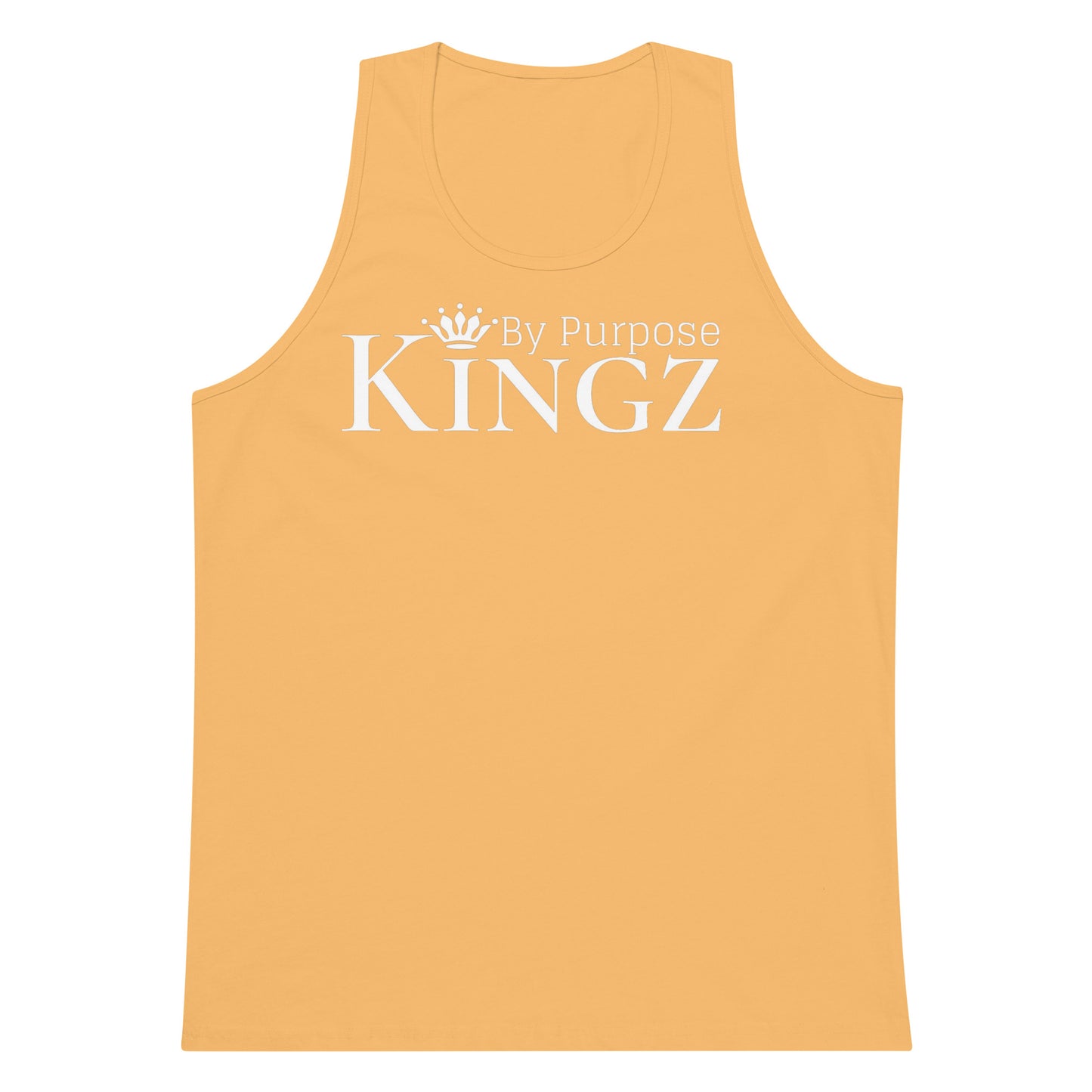 Kingz By Purpose White Premium Tank Top